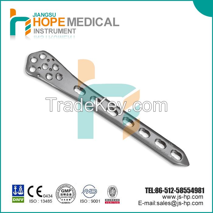 Distal lateral femoral locking compression plates,titanium,orthopedic implant