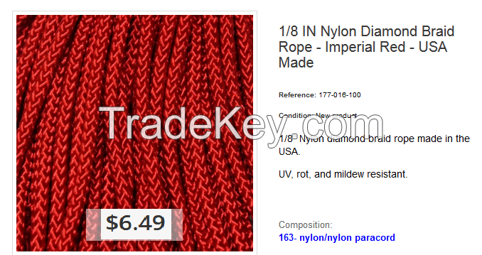 diamond braid rope