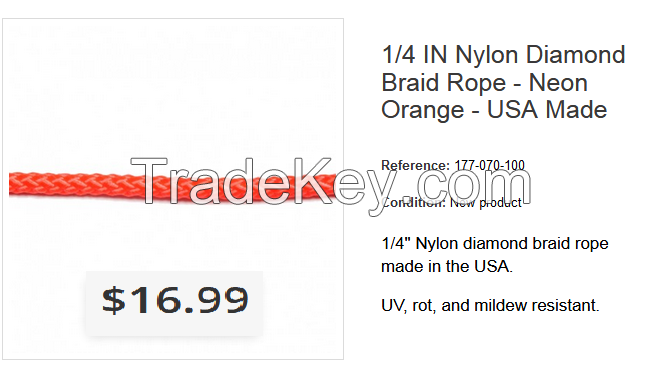 Diamond Braid Rope