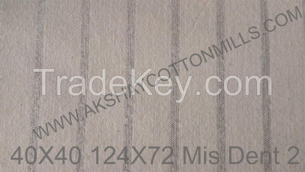 Grey Fabric 40s Combed 100% Cotton