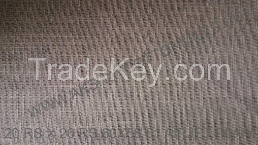 Grey Fabric 20s RS SLUB 100% Cotton