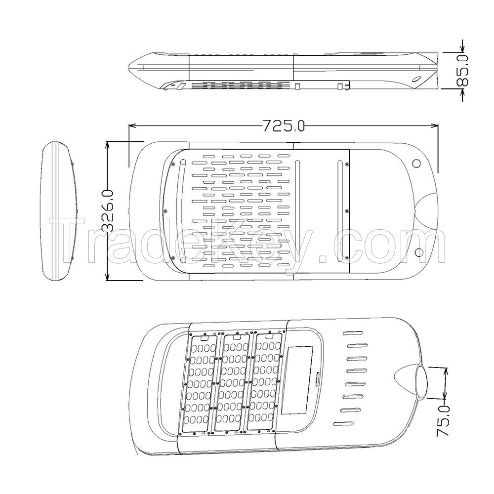 Led Street Light Housing Mlt-slh-im-ii