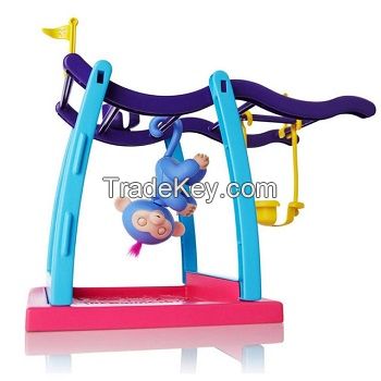 WowWee Fingerlings Monkey Bar and Swing Playground Playset