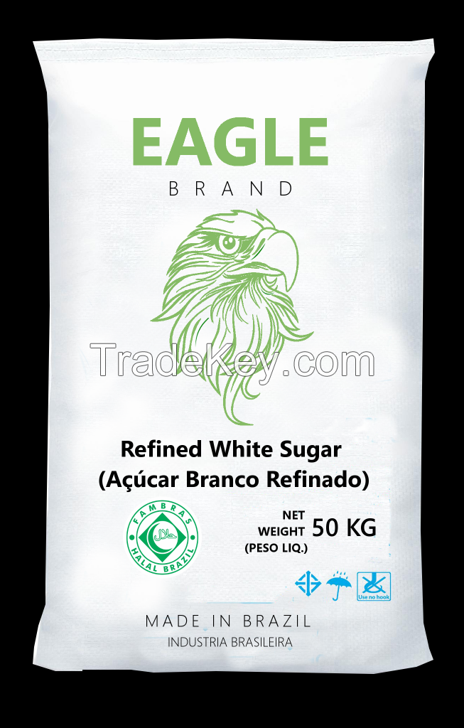 Eagle Brand (Brazil origin) - ICUMSA 45 Refined White Sugar
