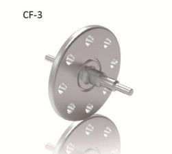 High Voltage (HV) Aluminum/copper Flanges