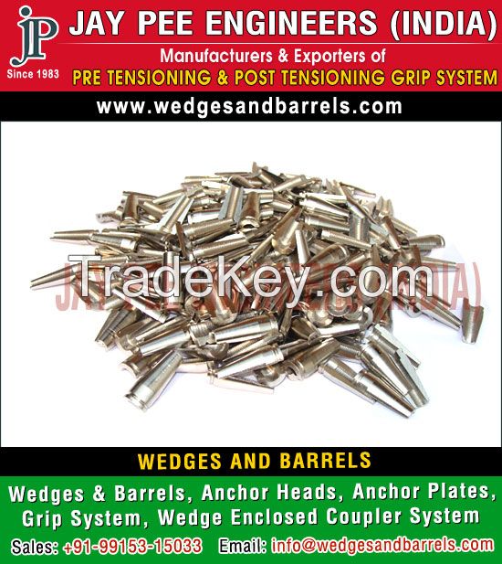 Strand Anchor Wedges Grip Systems Manufacturers Suppliers Exporters in India