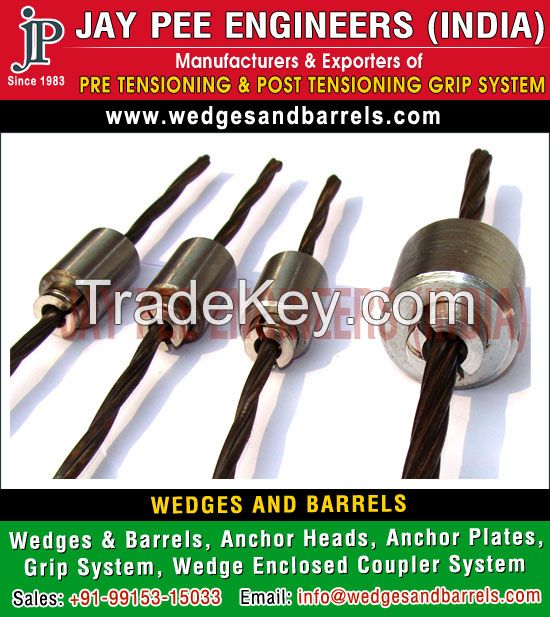 Post Tensioning anchor plates Manufacturers Suppliers Exporters in India