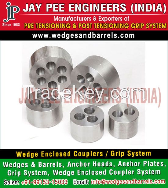 Strand Anchor Wedges Grip Systems Manufacturers Suppliers Exporters in India