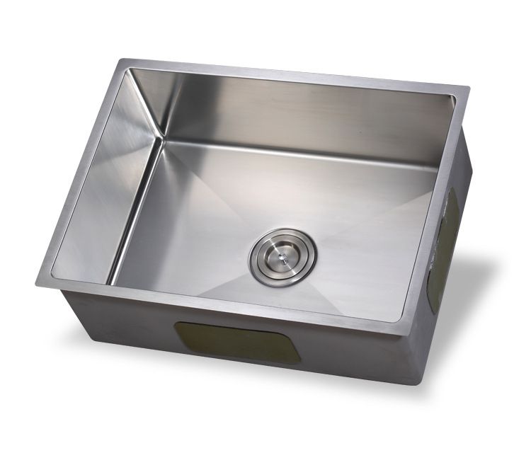Top quality single bowl handmade stainless steel sink