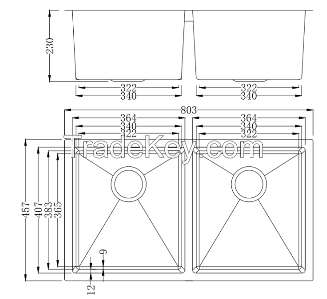 overmount vegetable washing round corner kitchen steel sink stainless