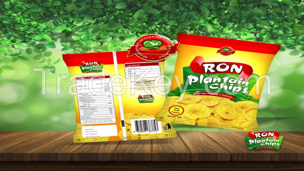 RON PLANTAIN CHIPS