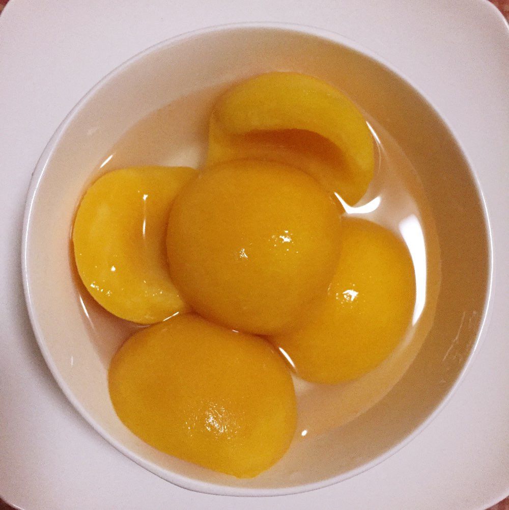 Canned Fruit Canned Yellow Peach in Syrup