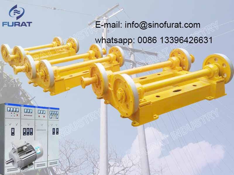Automatic Concrete Electric Pole Spinning Machine