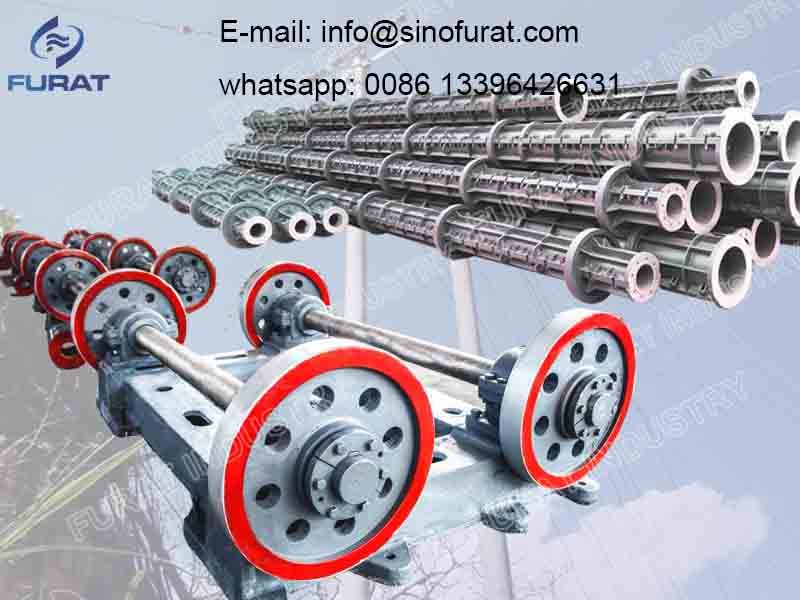 Centrifugal Spinning Concrete Pole Machine