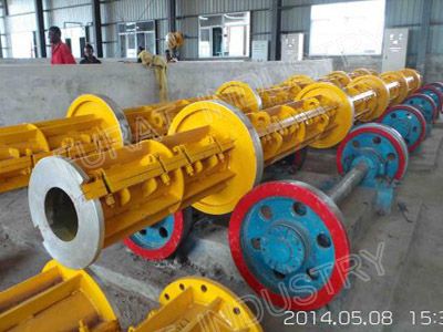 Automatic Concrete Electric Pole Spinning Machine