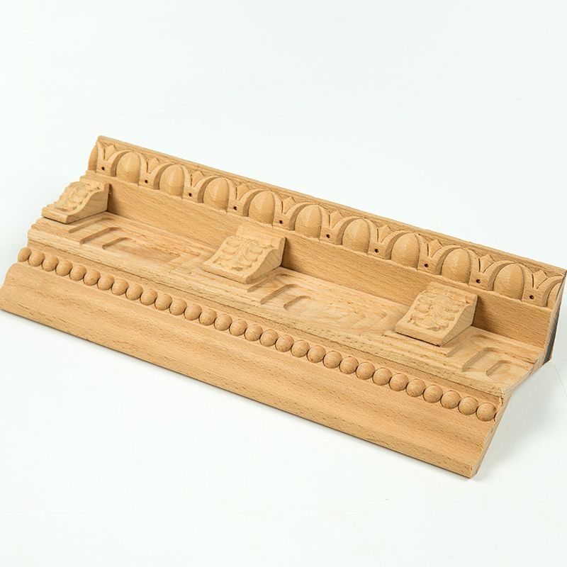 Home Decor Solid Wood Carving Crown Mouldings 