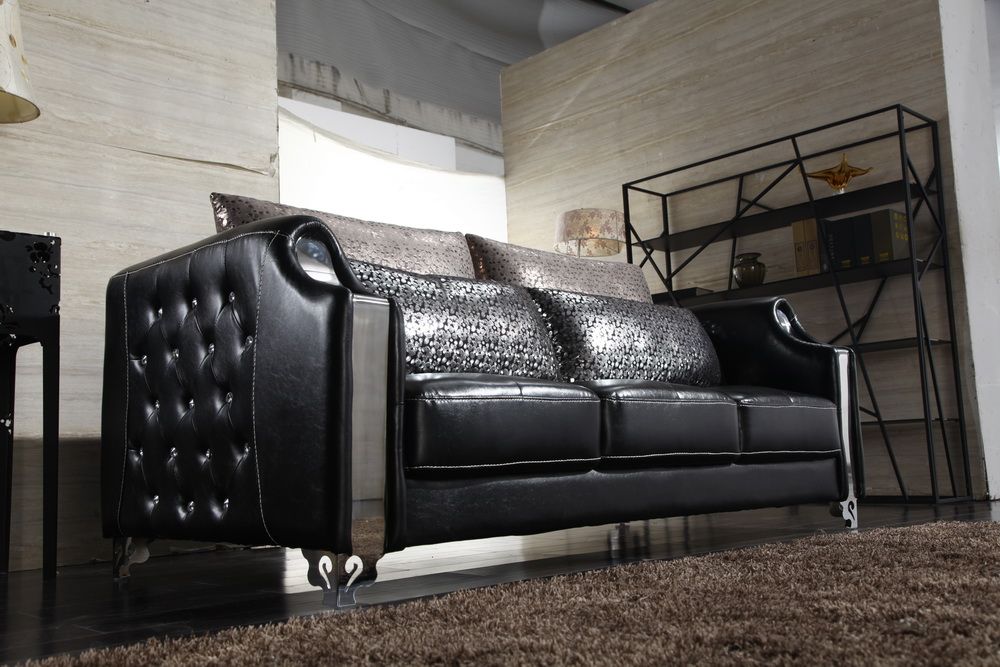 Sectional Modern European Luxury Leather Sofa