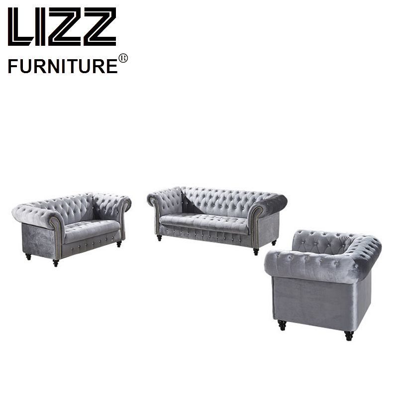 Modern Leisure Furniture Living Room Fabric Sofa