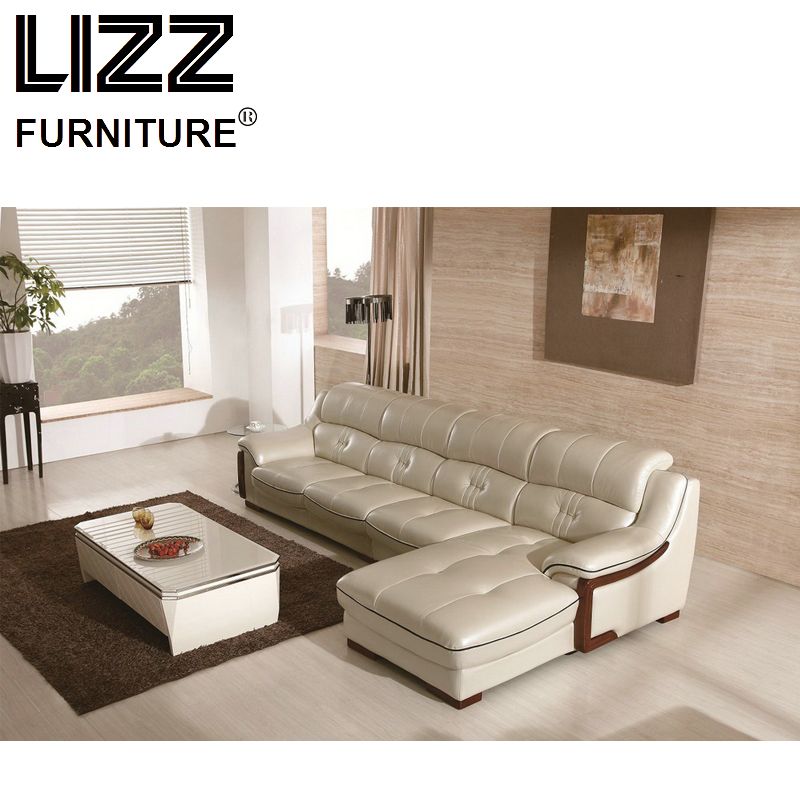 Divany Furniture Modern Corner Leather Sofa