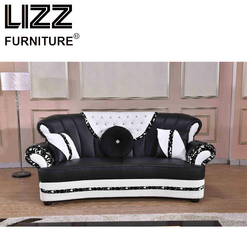Beautiful Home Furniture Leather Sectional Sofa Set