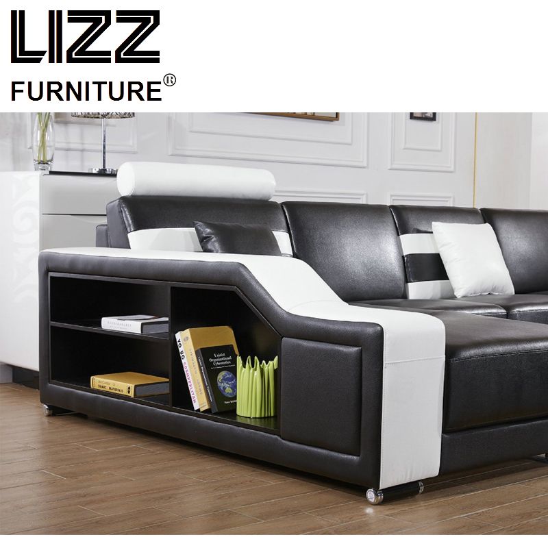 Miami Modern Designer Leather Couch Sofa