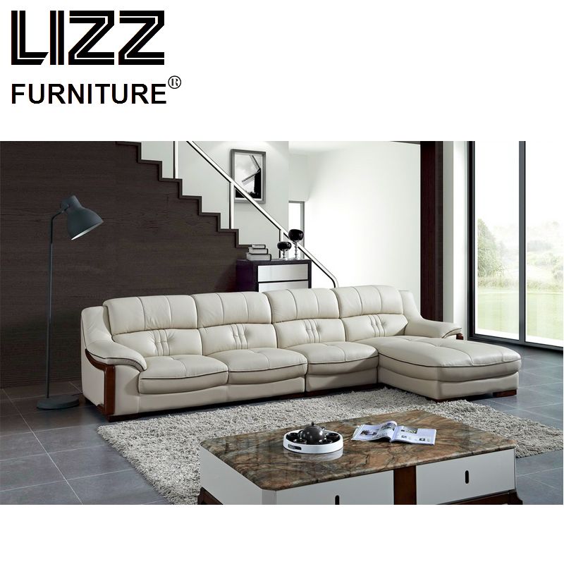 Divany Furniture Modern Corner Leather Sofa
