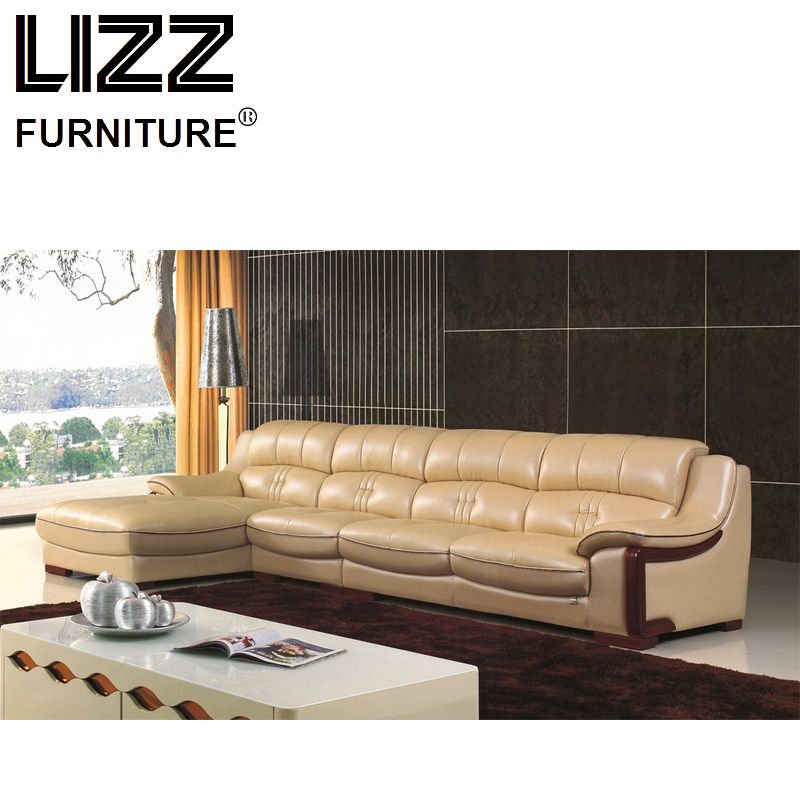 Divany Furniture Modern Corner Leather Sofa