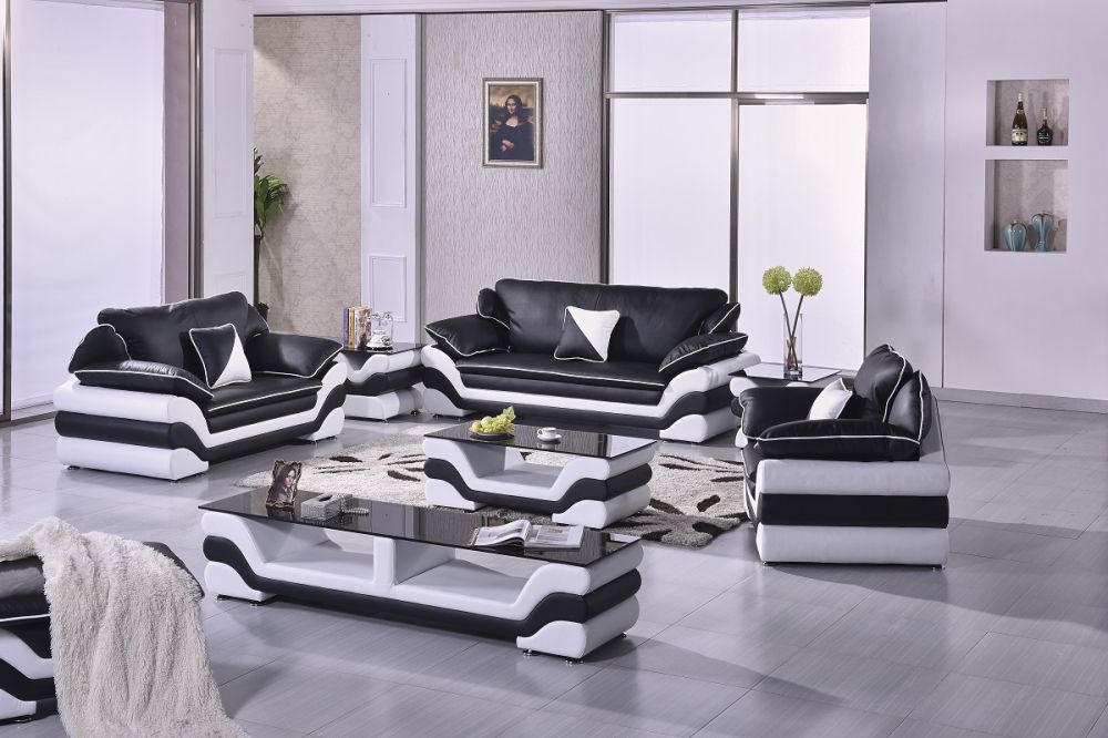 Modern Furniture Home Leather Sofa Set