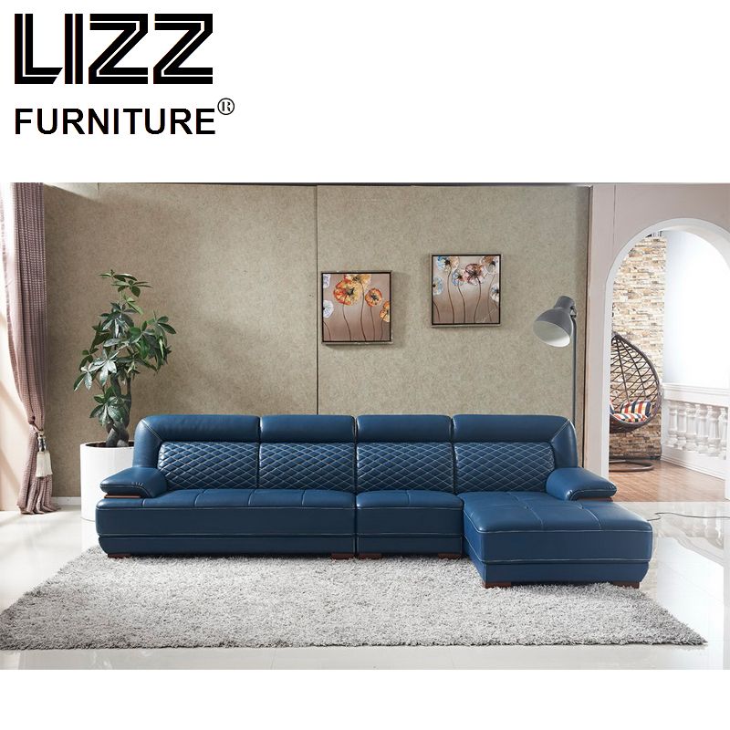 Stylish Home Furniture Modern Leather Corner Sofa