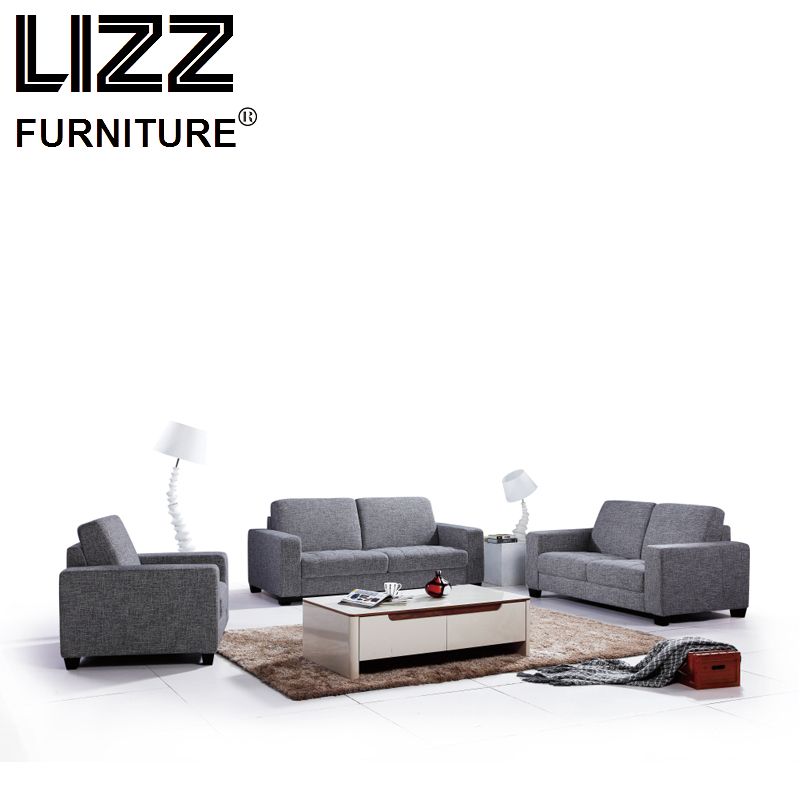 Popular Malta Fabric Sectional Sofa with Wooden Frame