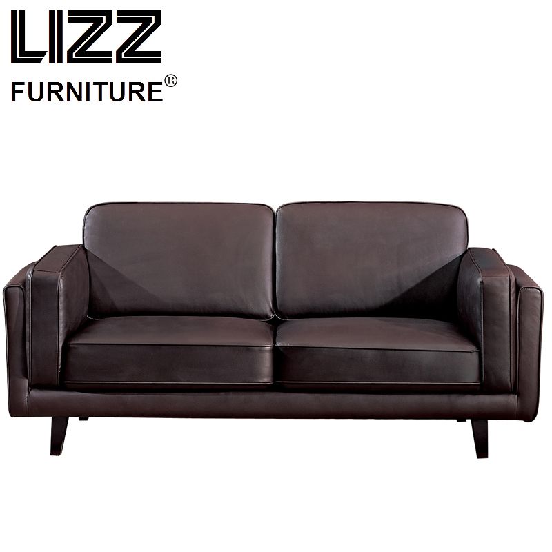 Living Room Furniture Genuine Leather Sofa Set