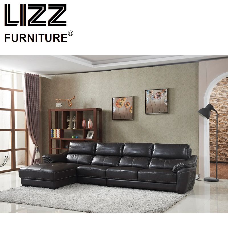 Modern Home Furniture Genuine Leather Sofa