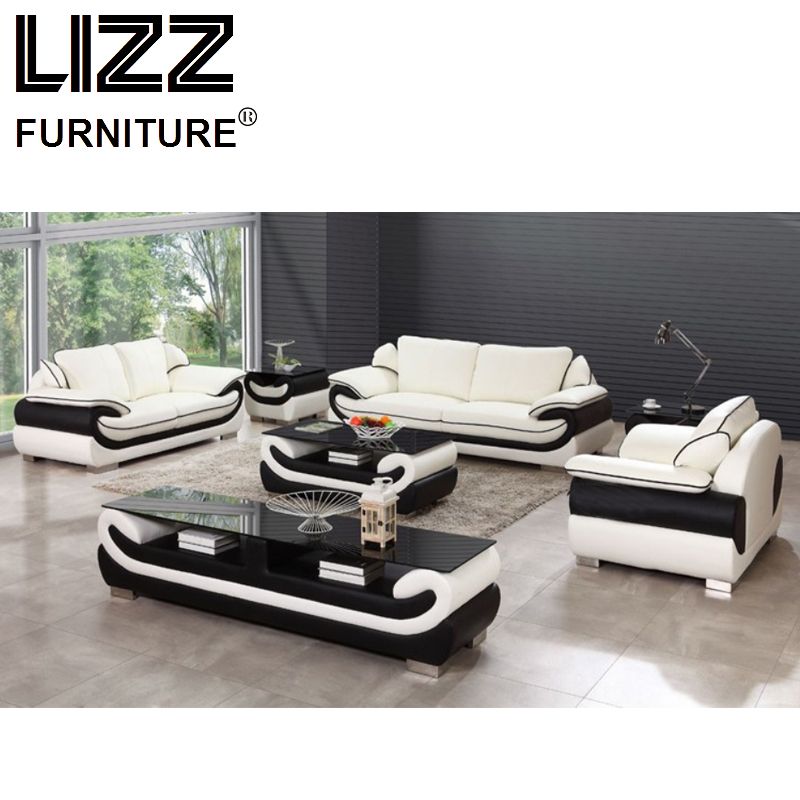 Miami Furniture Leisure Leather Sofa sets