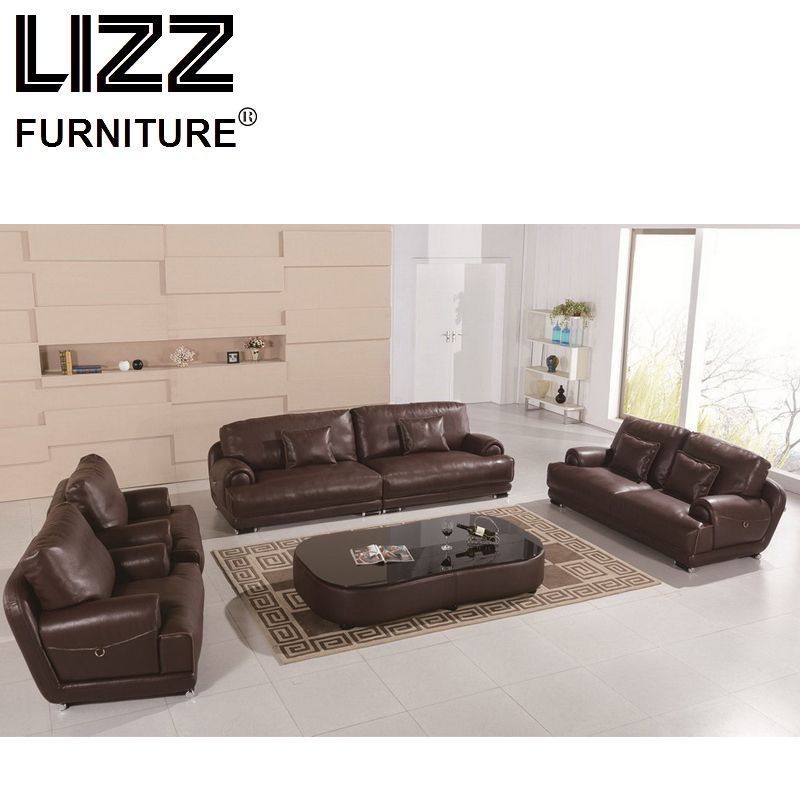American Leather Sofa Set With Coffee Table