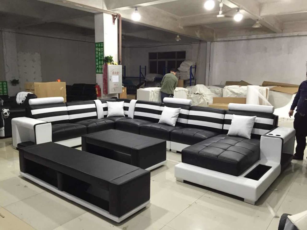 Home Furniture of Leather Sofa