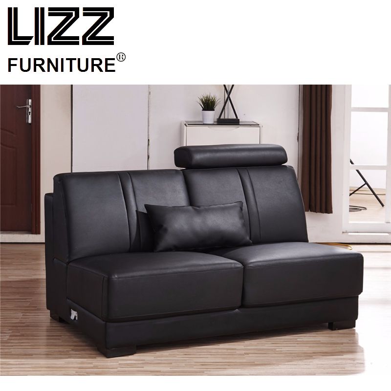 Modern Office Furniture Genuine Leather Sectional Sofa