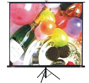 tripod projection screen