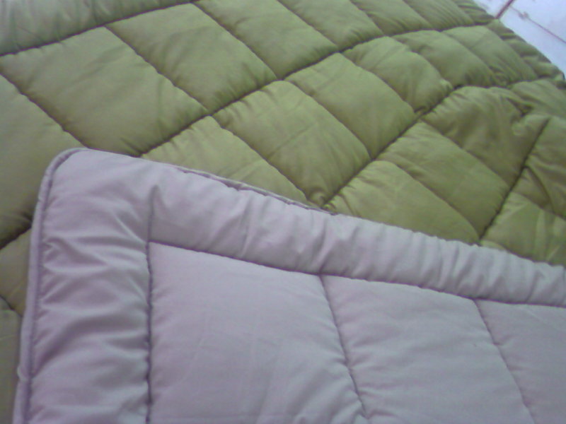 double face microfiber quilt