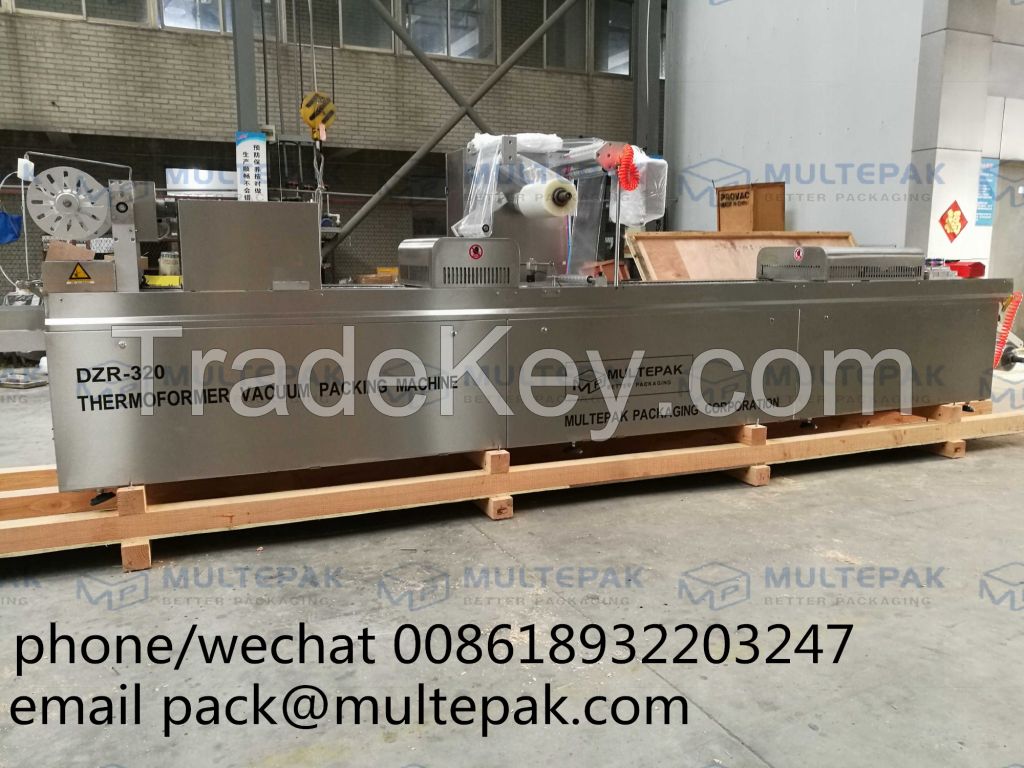 multepak thermoforming vacuum   packing machine