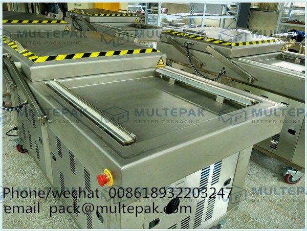 multepak Automatic Double Chamber Food Vacuum Packaging Machine