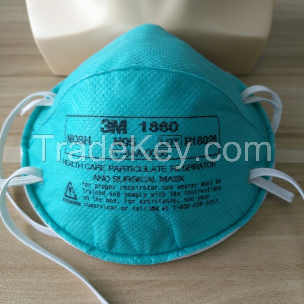 Halyard fluid shield Level 3 Fogfree procedure mask, 3m 1860 surgical