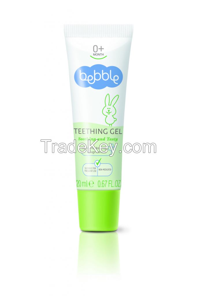 Bebble Baby Non-Medicated Teething Gel, Made in the EU