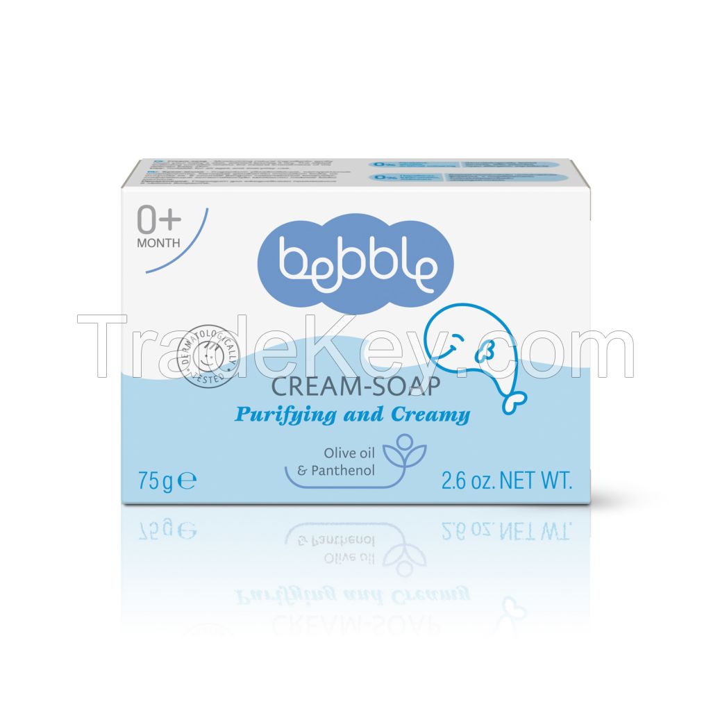 Bebble Baby Cream-Soap, Made in the EU