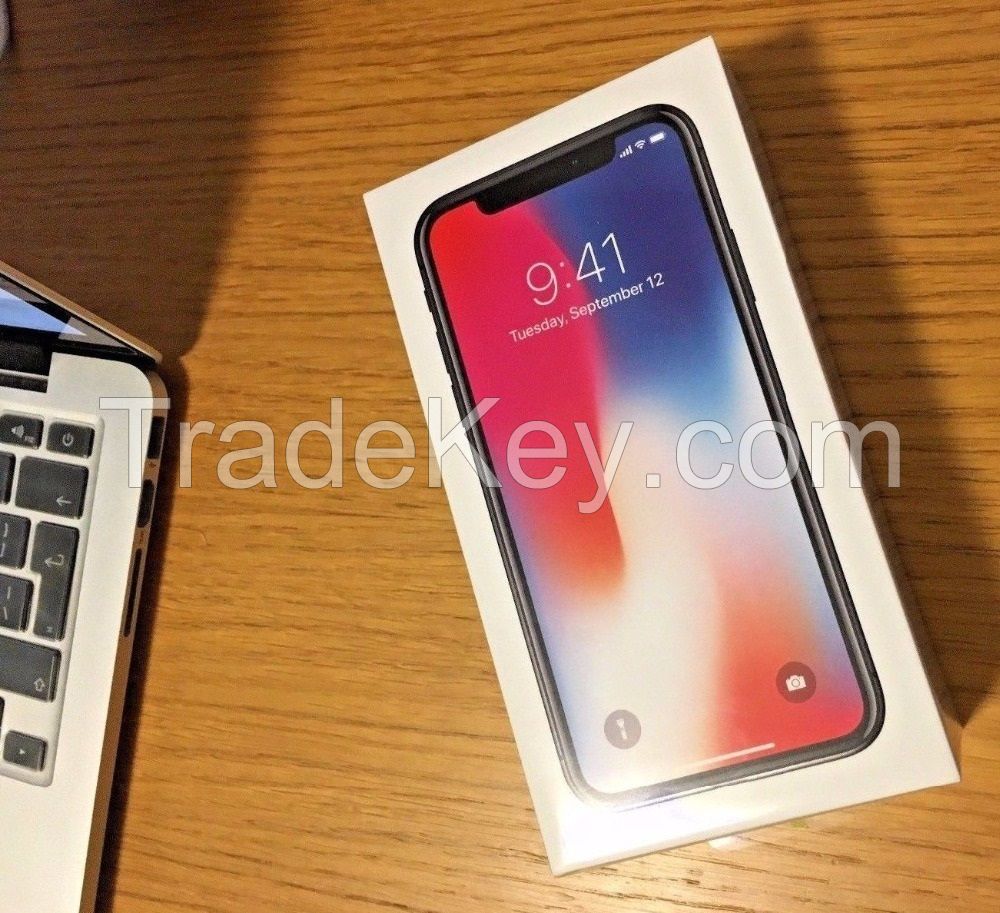 Unlocked USED IPHONE X 64GB Silver Factory Sealed Phone