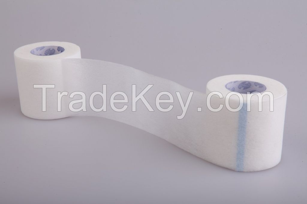 Microporous surgical tapes white