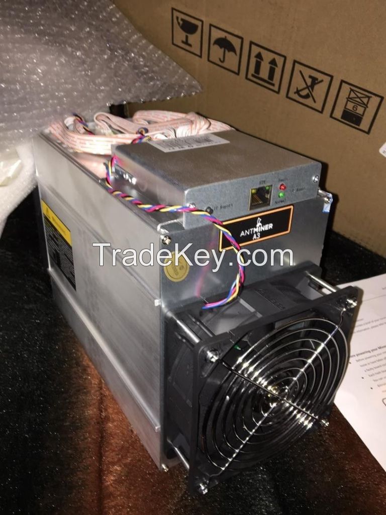 New product 2018 Bitmain antminer A3 815GH/s bitcoin miner in stock