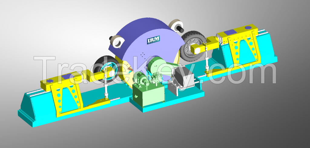 Radial Fatique Test Machine For Alloy Wheels