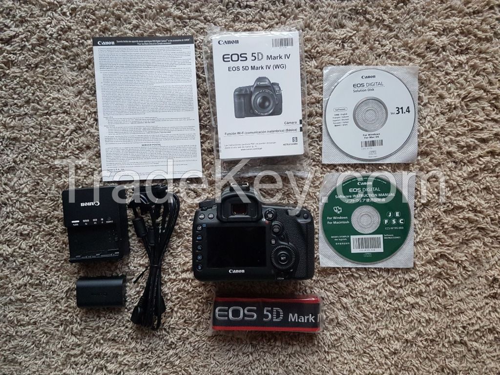 Canon EOS 5D Mark IV DSLR Camera with 24-105mm Lens