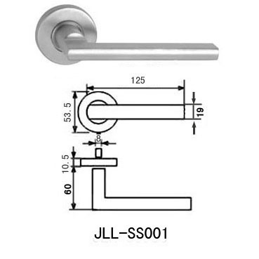 Solid Stainless Steel Handle Locks