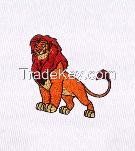 ALLURING LION KING ADULT SIMBA EMBROIDERY DESIGN